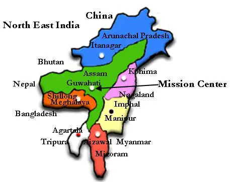 Primary North East Map